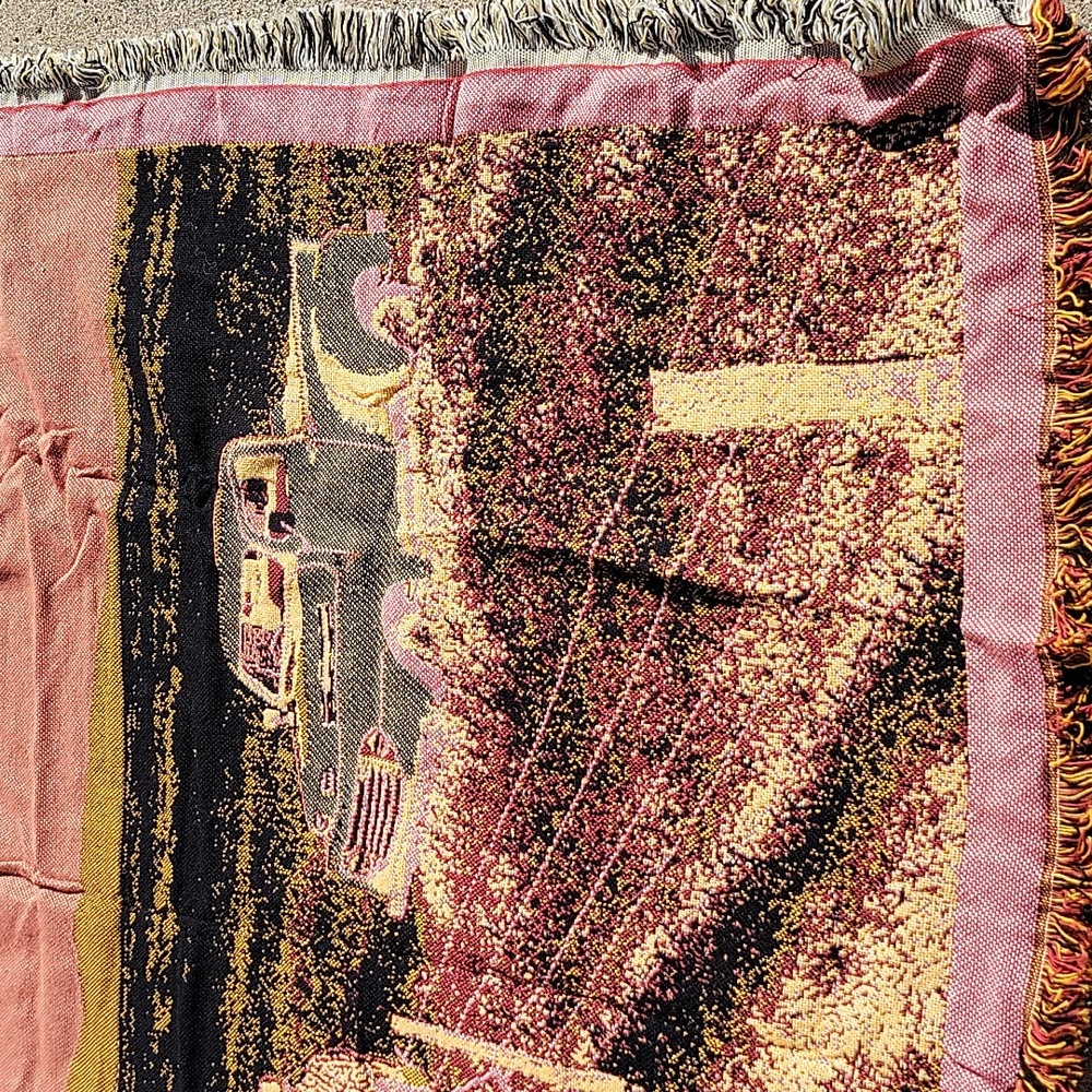 Ford F Series 50 Years Commerative Throw Blanket or Tapestry 1948-1998. - Picture 7 of 9